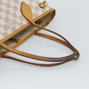 LOUIS VUITTON Damier Azur Neverfull PM Tote Bag N41362 LV Auth 185688-7