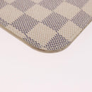 LOUIS VUITTON Damier Azur Neverfull PM Pouch Accessory Pouch LV Auth 185689-9