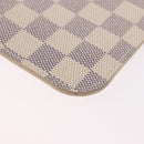 LOUIS VUITTON Damier Azur Neverfull PM Pouch Accessory Pouch LV Auth 185689-15