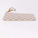 LOUIS VUITTON Damier Azur Neverfull PM Pouch Accessory Pouch LV Auth 185689-5