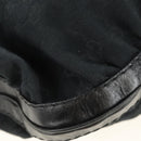 GUCCI GG Canvas Shoulder Bag Black Gold 189884 Auth 185693V-11