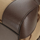 GUCCI Jumbo GG Web Sherry Line Boston Bag 2way Beige Gold 696039 Auth 185694SM-19