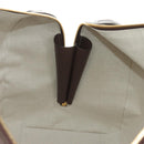 GUCCI Jumbo GG Web Sherry Line Boston Bag 2way Beige Gold 696039 Auth 185694SM-27