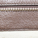 GUCCI Jumbo GG Web Sherry Line Boston Bag 2way Beige Gold 696039 Auth 185694SM-11