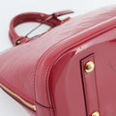 LOUIS VUITTON Monogram Vernis Alma PM Hand Bag Pink M50561 LV Auth 185695A-15