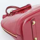 LOUIS VUITTON Monogram Vernis Alma PM Hand Bag Pink M50561 LV Auth 185695A-17