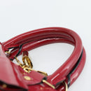 LOUIS VUITTON Monogram Vernis Alma PM Hand Bag Pink M50561 LV Auth 185695A-8