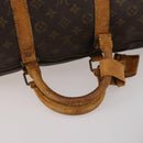 LOUIS VUITTON Monogram Keepall Bandouliere 55 Boston Bag M41414 LV Auth 185696-8