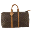 LOUIS VUITTON Monogram Keepall 45 Boston Bag M41428 LV Auth 185697A-13
