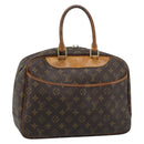 LOUIS VUITTON Monogram Deauville Hand Bag M47270 LV Auth 185699-1