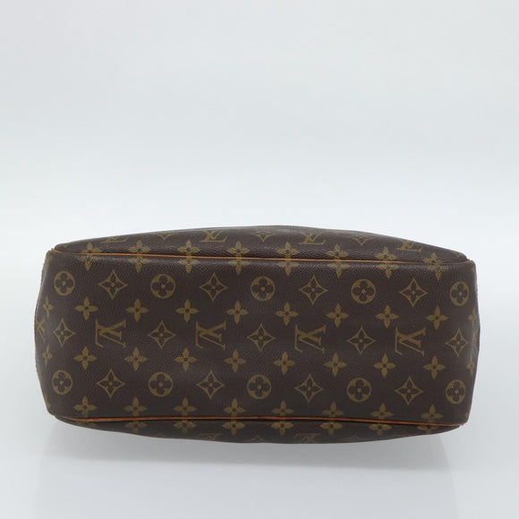 LOUIS VUITTON Monogram Deauville Hand Bag M47270 LV Auth 185699