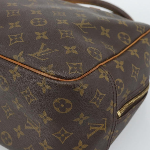 LOUIS VUITTON Monogram Deauville Hand Bag M47270 LV Auth 185699