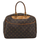 LOUIS VUITTON Monogram Deauville Hand Bag M47270 LV Auth 185699-13