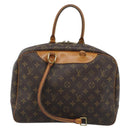 LOUIS VUITTON Monogram Deauville Hand Bag M47270 LV Auth 185699-2
