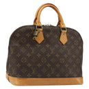 LOUIS VUITTON Monogram Alma Hand Bag M51130 LV Auth 185700A-1