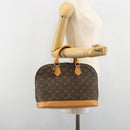 LOUIS VUITTON Monogram Alma Hand Bag M51130 LV Auth 185700A-23