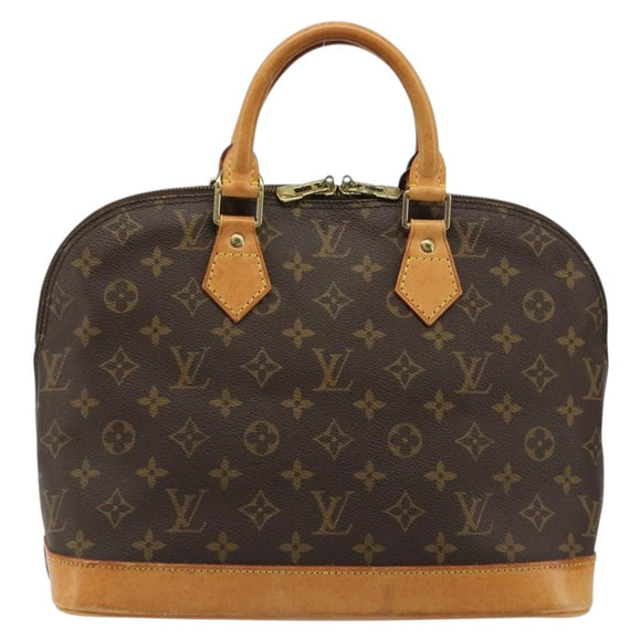 LOUIS VUITTON Monogram Alma Hand Bag M51130 LV Auth 185700A
