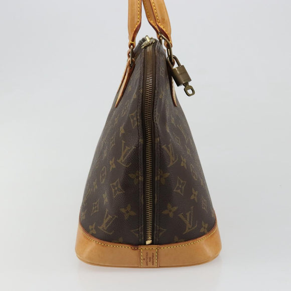 LOUIS VUITTON Monogram Alma Hand Bag M51130 LV Auth 185700A