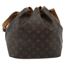 LOUIS VUITTON Monogram Petit Noe Shoulder Bag M42226 LV Auth 185701A-2