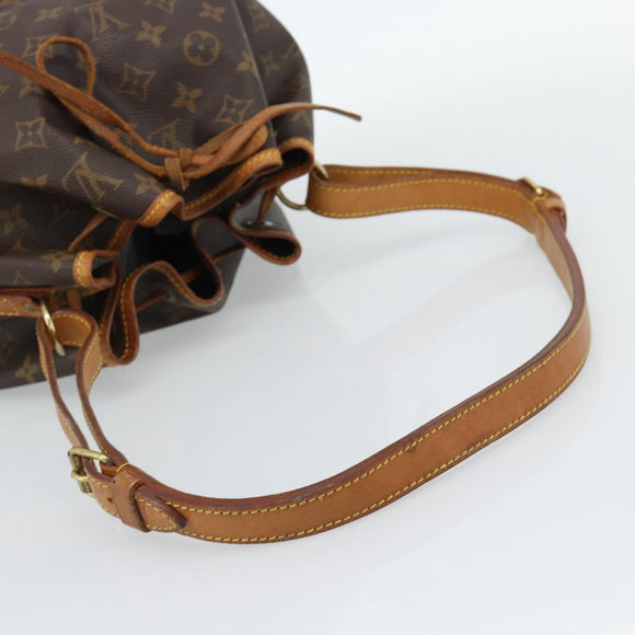 LOUIS VUITTON Monogram Petit Noe Shoulder Bag M42226 LV Auth 185703A