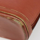 LOUIS VUITTON Epi Lussac Shoulder Bag Brown M52283 LV Auth 185704-16