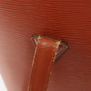 LOUIS VUITTON Epi Lussac Shoulder Bag Brown M52283 LV Auth 185704-10