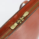 LOUIS VUITTON Epi Lussac Shoulder Bag Brown M52283 LV Auth 185704-18