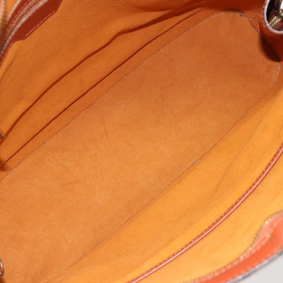 LOUIS VUITTON Epi Lussac Shoulder Bag Brown M52283 LV Auth 185704