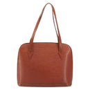LOUIS VUITTON Epi Lussac Shoulder Bag Brown M52283 LV Auth 185704-13