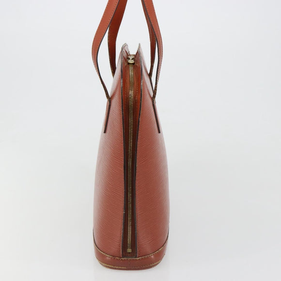 LOUIS VUITTON Epi Lussac Shoulder Bag Brown M52283 LV Auth 185704