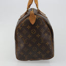 LOUIS VUITTON Monogram Speedy 30 Hand Bag M41526 LV Auth 185705A-4