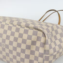 LOUIS VUITTON Damier Azur Neverfull MM Tote Bag N41605 LV Auth 185706A-15