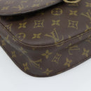 LOUIS VUITTON Monogram Saint Cloud GM Shoulder Bag M51242 LV Auth 185707-16