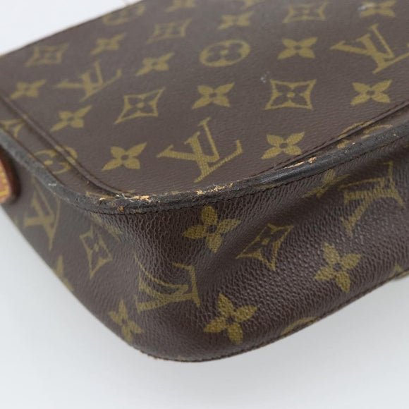 LOUIS VUITTON Monogram Saint Cloud GM Shoulder Bag M51242 LV Auth 185707