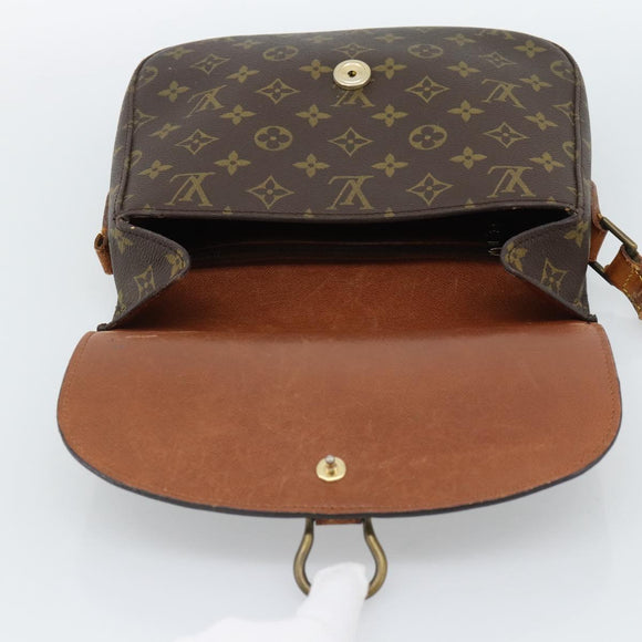 LOUIS VUITTON Monogram Saint Cloud GM Shoulder Bag M51242 LV Auth 185707