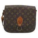 LOUIS VUITTON Monogram Saint Cloud GM Shoulder Bag M51242 LV Auth 185707-13
