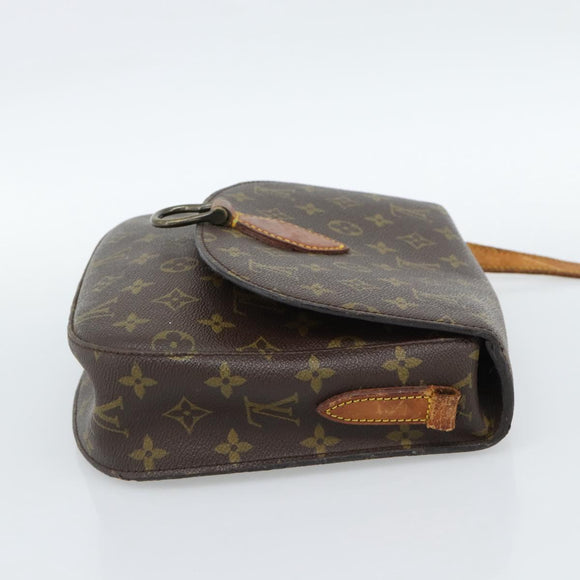 LOUIS VUITTON Monogram Saint Cloud GM Shoulder Bag M51242 LV Auth 185707