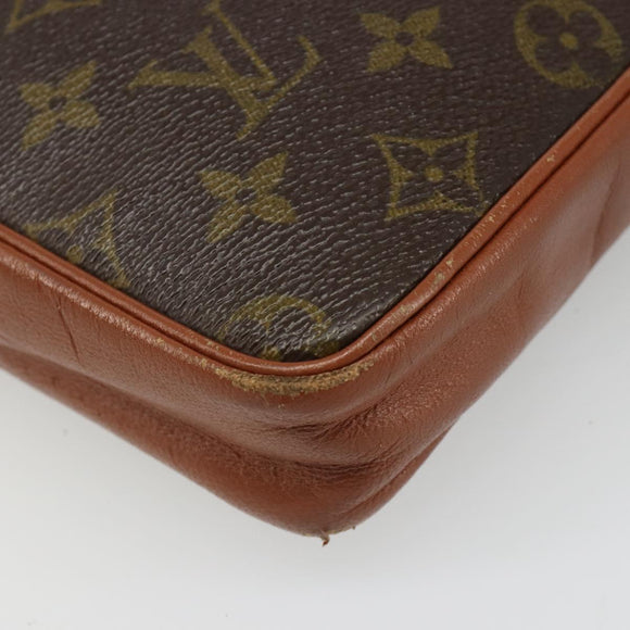 LOUIS VUITTON Monogram Pochette Sports Clutch Bag N0.183 LV Auth 185708