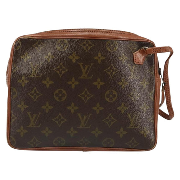 LOUIS VUITTON Monogram Pochette Sports Clutch Bag N0.183 LV Auth 185708