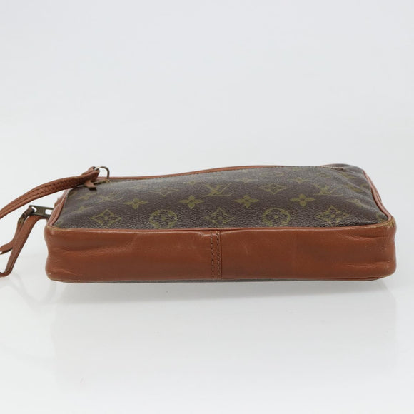 LOUIS VUITTON Monogram Pochette Sports Clutch Bag N0.183 LV Auth 185708