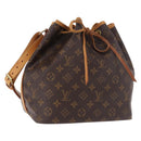 LOUIS VUITTON Monogram Petit Noe Shoulder Bag M42226 LV Auth 185710A-1