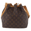 LOUIS VUITTON Monogram Petit Noe Shoulder Bag M42226 LV Auth 185710A-2