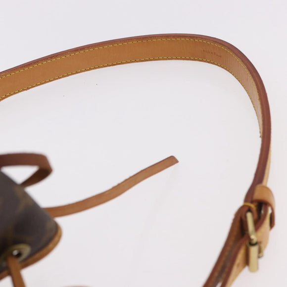 LOUIS VUITTON Monogram Petit Noe Shoulder Bag M42226 LV Auth 185710A