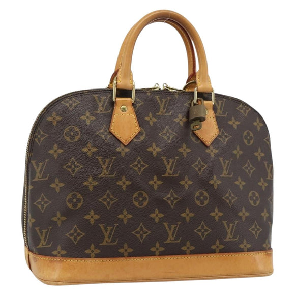 LOUIS VUITTON Monogram Alma Hand Bag M51130 LV Auth 185712A