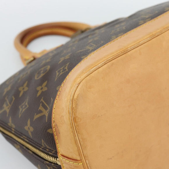 LOUIS VUITTON Monogram Alma Hand Bag M51130 LV Auth 185712A