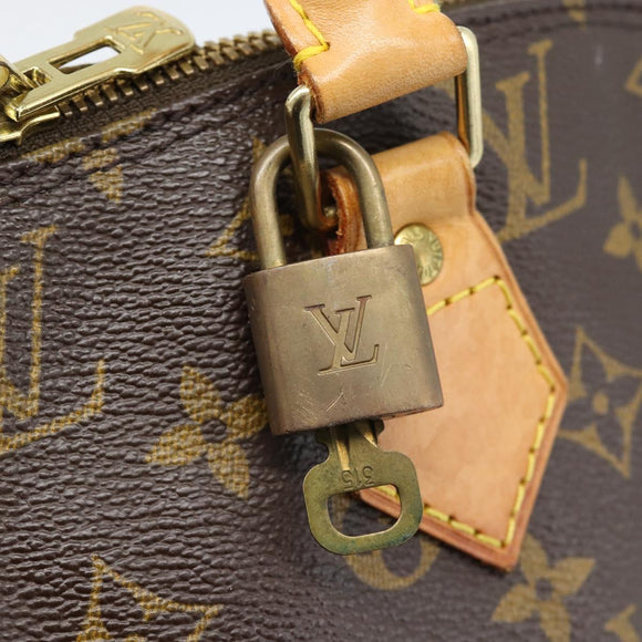 LOUIS VUITTON Monogram Alma Hand Bag M51130 LV Auth 185712A