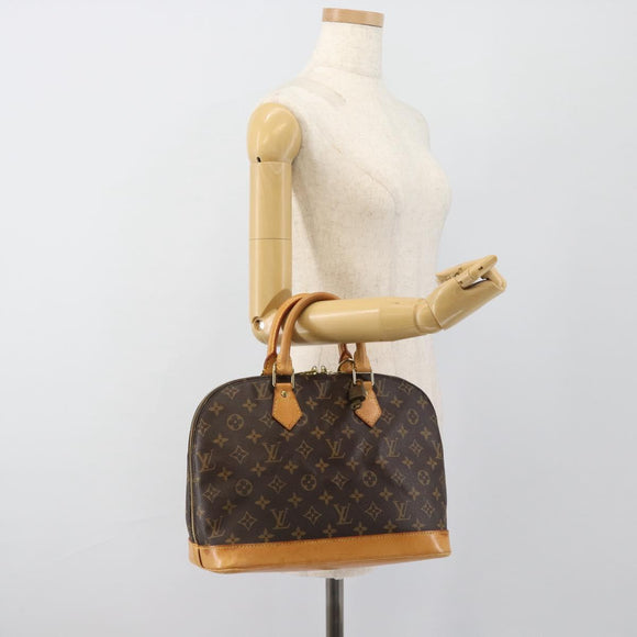 LOUIS VUITTON Monogram Alma Hand Bag M51130 LV Auth 185712A