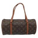LOUIS VUITTON Monogram Papillon 30 Hand Bag M51385 LV Auth 185713A-13