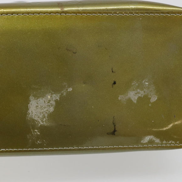 LOUIS VUITTON Vernis Wilshire PM Hand Bag Veil Amplession M91643 LV Auth 185720