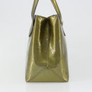 LOUIS VUITTON Vernis Wilshire PM Hand Bag Veil Amplession M91643 LV Auth 185720-4